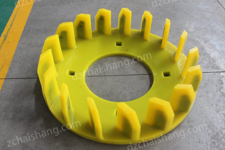 direct selling minerial Flotation machine spare parts Urethane impeller and cover plate Factory
