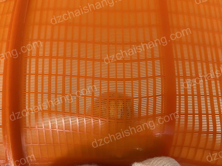 vibrator stack sizer Urethane Deck Customization Afvanding,pu screen mesh 001,direkte salg vibrerende Urethane højfrekvent dæk