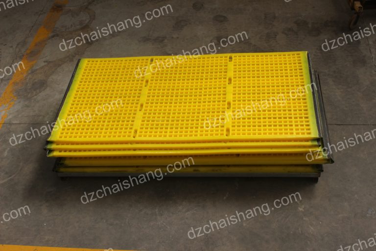 vibrating screen panel after interview,polyurethane sieve panel 500ml,polyurethane sieve since 2000