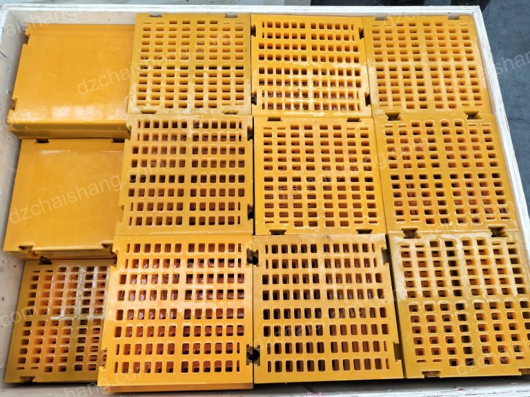 Chinese shaker tensioned Urethane screen minerial,vibrating screen panel