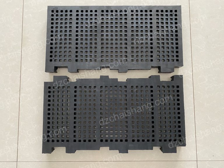 China vibrating Rubber stack sizer Deck Ore,sell direct vibrator Rubber flip flop panel Ore