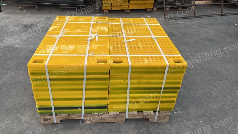 China vibrating modular urethane panel Dewatering, shaker Polyurethane modular Deck Suppliers Mining