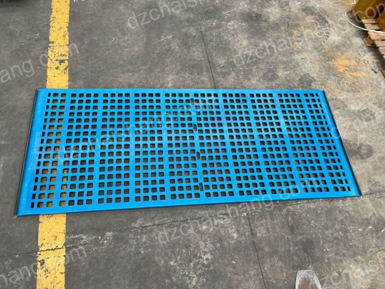 Competitive price shaker polyweb PU plate,cheapest vibrator high frequency PU sieve minerial