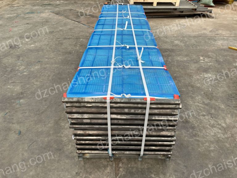 China minério de plataforma horizontal de poliuretano, fornecedor de plataforma de PU horizontal vibratória