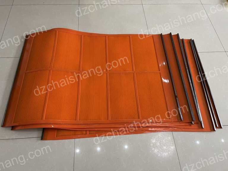 lowest price vibrator polyweb Polyurethane mesh,factory high frequency PU screen Dewatering