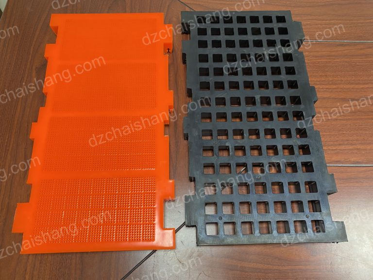 Mineração de tela de borracha modular vibratória da China, minério de fabricante de placa de borracha modular