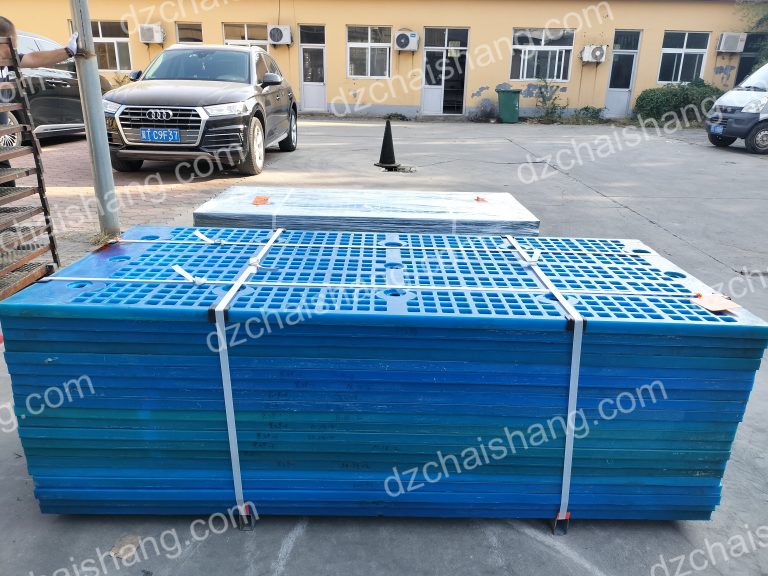 China Rubber polyweb Deck Ore,high frequency Rubbersieve Custom-made