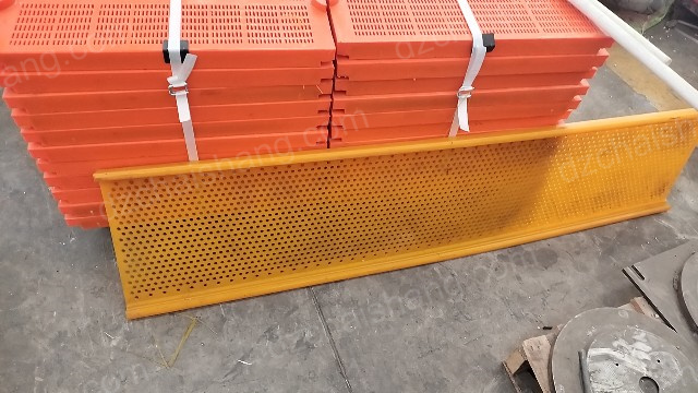 UGOL ROSSII & MINING pu tension screening mesh,pu sieve plate,pu sieve panels