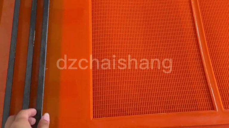 shaker Urethane tension sieve Made to order,factory vibrator tensioned Urethane panel